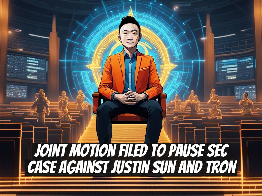 Joint Motion Filed to Pause SEC Case Against Justin Sun and Tron