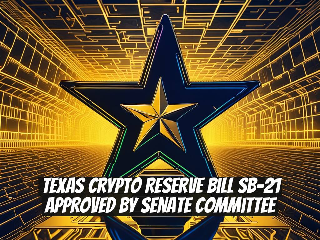 Texas Crypto Reserve Bill SB-21 Approved by Senate Committee
