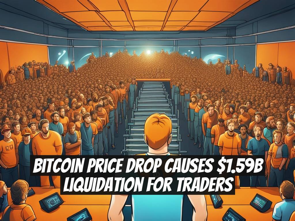 Bitcoin Price Drop Causes $1.59B Liquidation for Traders