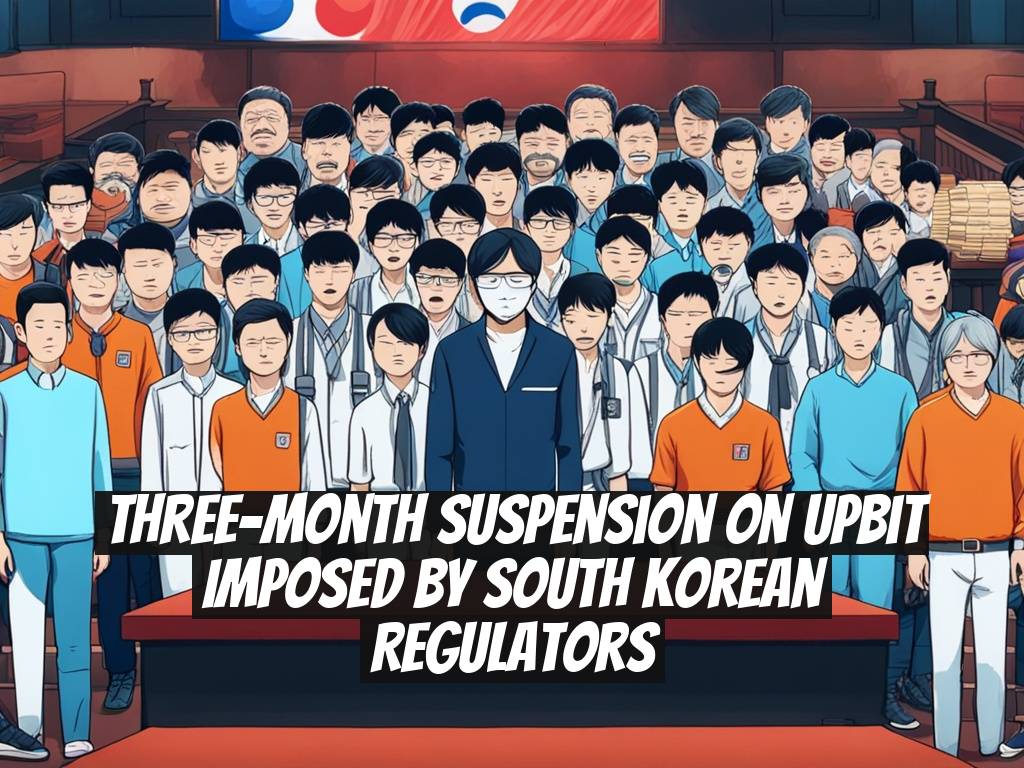 Three-Month Suspension on Upbit Imposed by South Korean Regulators