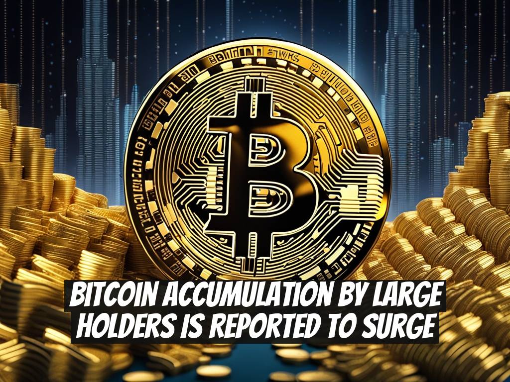 Bitcoin Accumulation by Large Holders Is Reported to Surge