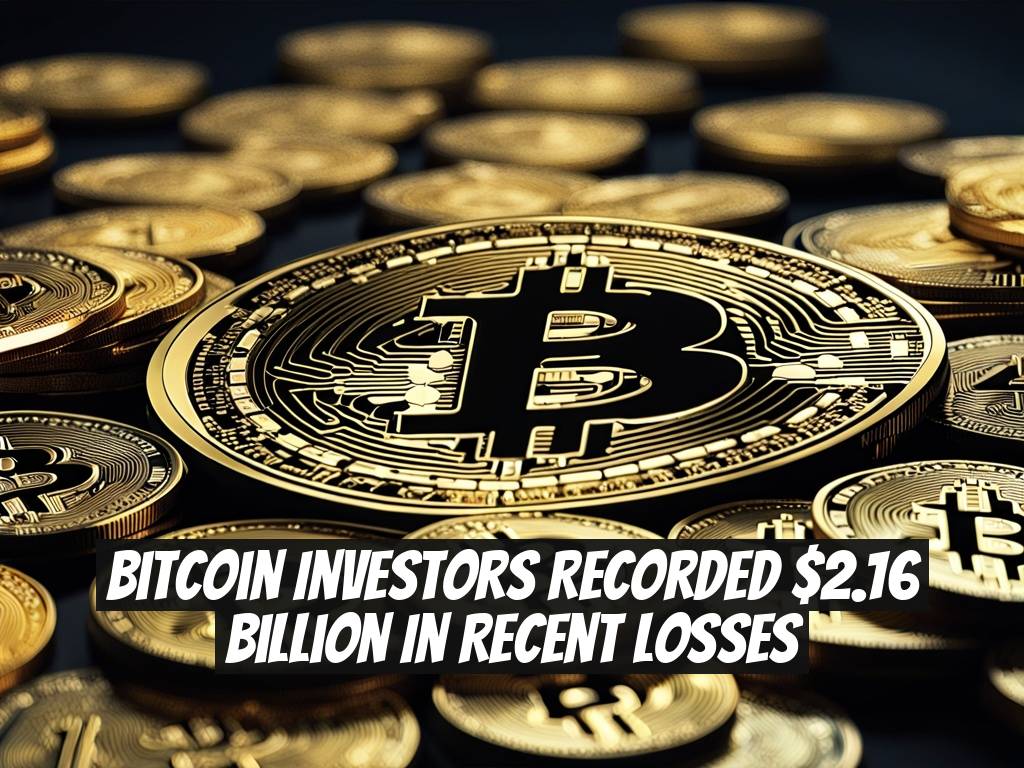 Bitcoin Investors Recorded $2.16 Billion In Recent Losses