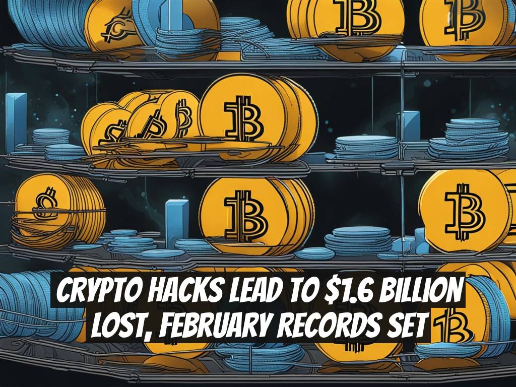Crypto Hacks Lead to $1.6 Billion Lost, February Records Set