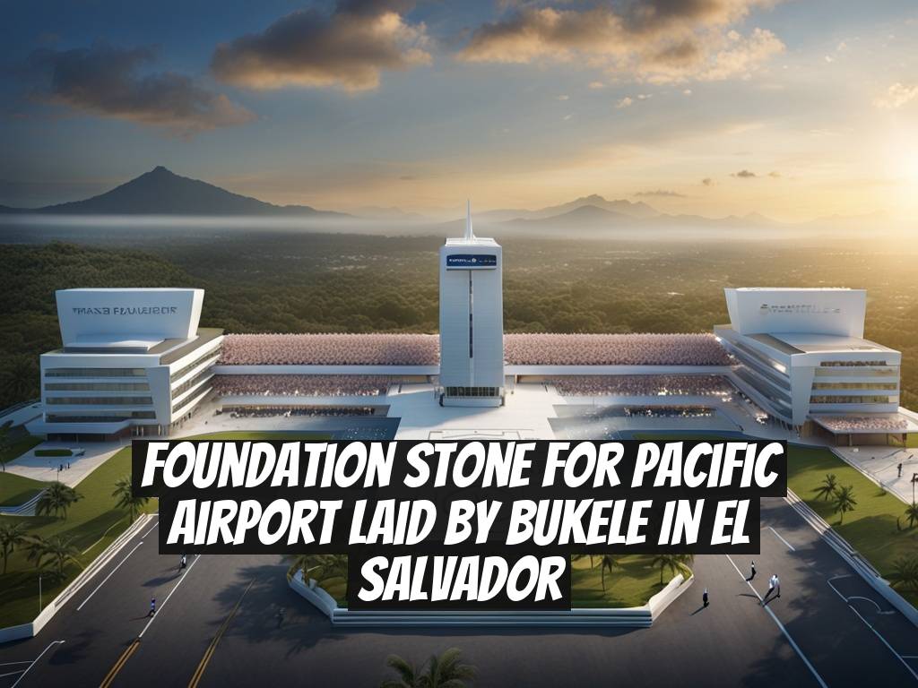Foundation Stone for Pacific Airport Laid by Bukele in El Salvador