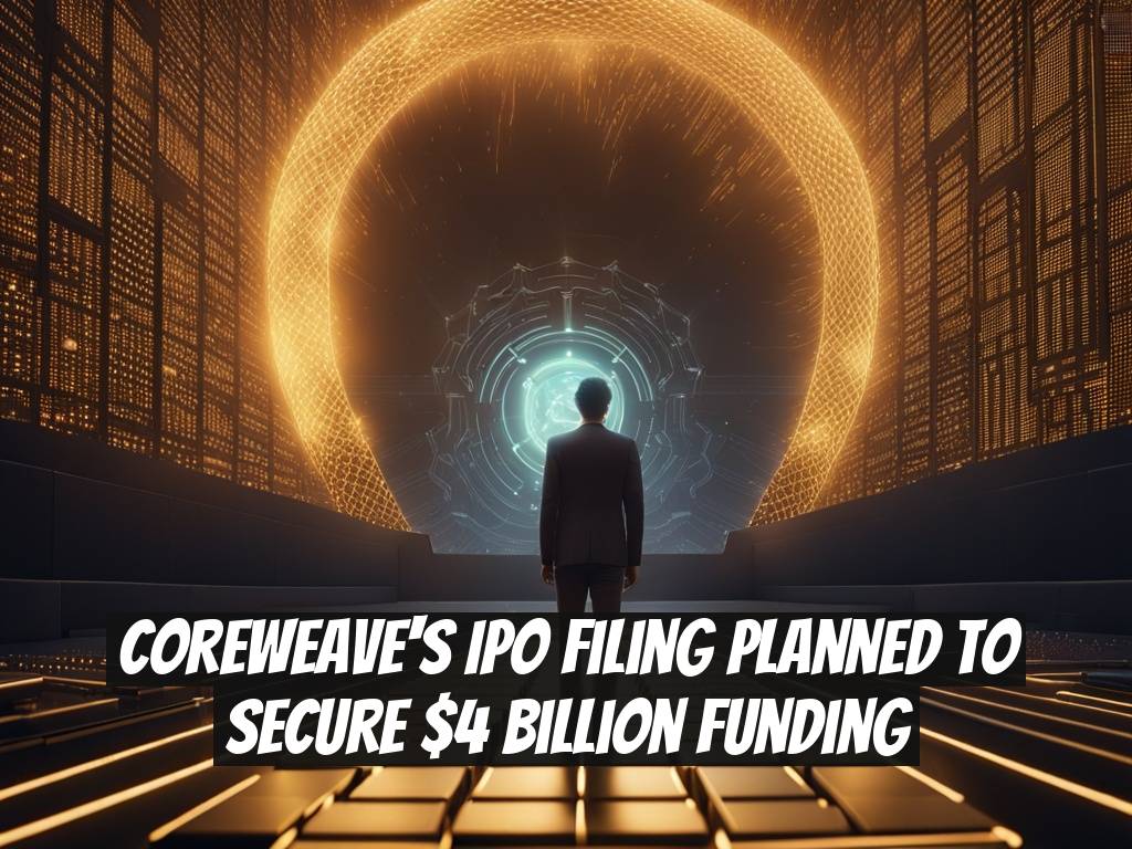 CoreWeave's IPO Filing Planned to Secure $4 Billion Funding