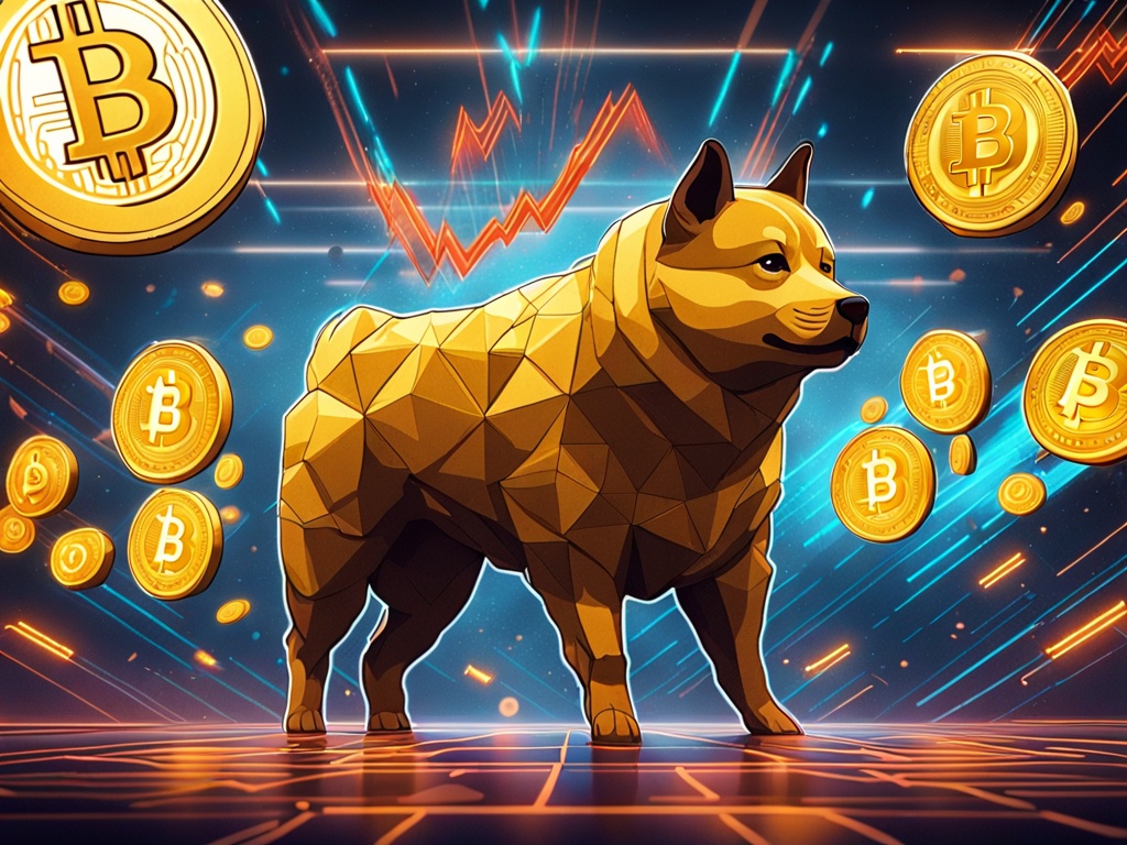 Epic Bull Flag Pattern Noted as Dogecoin Approaches $1 Target ??
