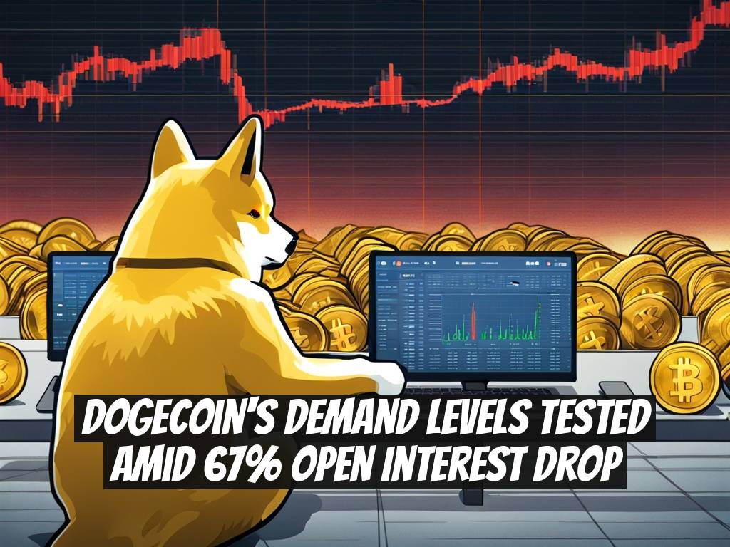 Dogecoin's Demand Levels Tested Amid 67% Open Interest Drop