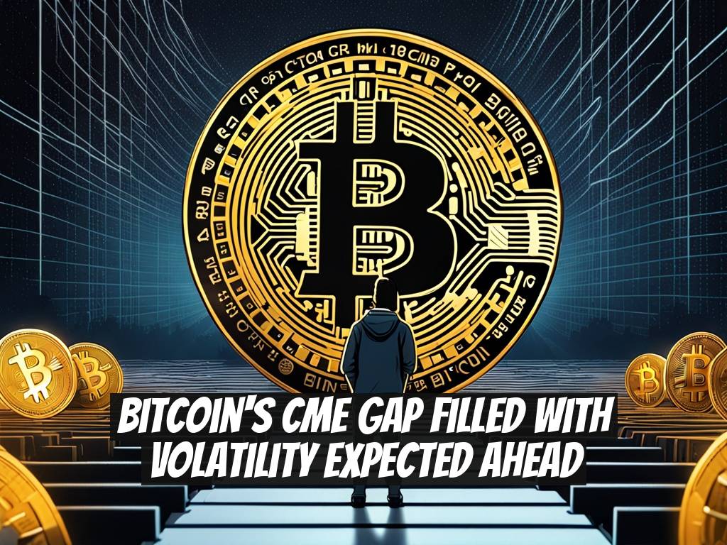 Bitcoin's CME Gap Filled with Volatility Expected Ahead