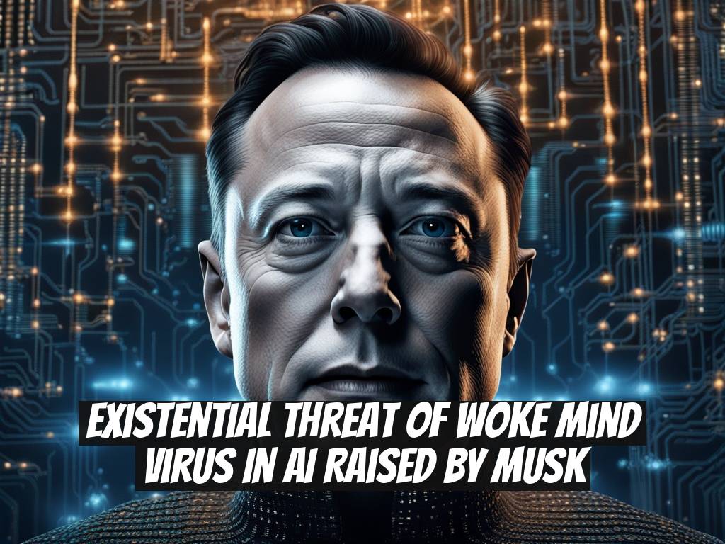 Existential Threat of Woke Mind Virus in AI Raised by Musk