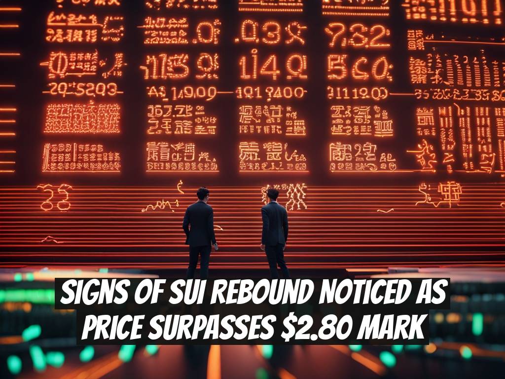 Signs of SUI Rebound Noticed as Price Surpasses $2.80 Mark