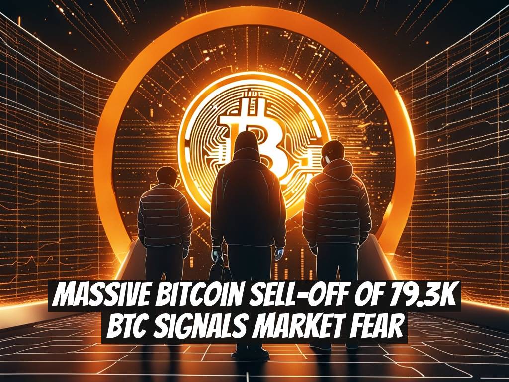 Massive Bitcoin Sell-Off of 79.3K BTC Signals Market Fear
