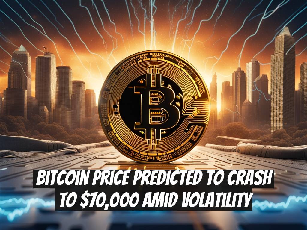 Bitcoin Price Predicted to Crash to $70,000 Amid Volatility