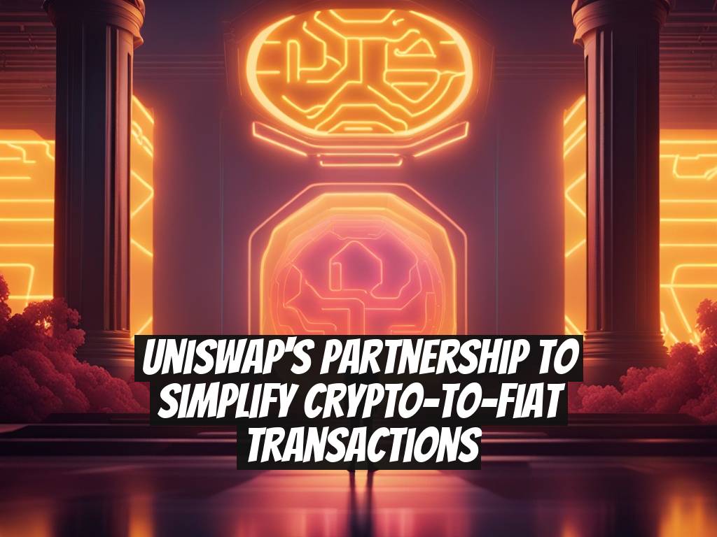 Uniswap's Partnership to Simplify Crypto-to-Fiat Transactions