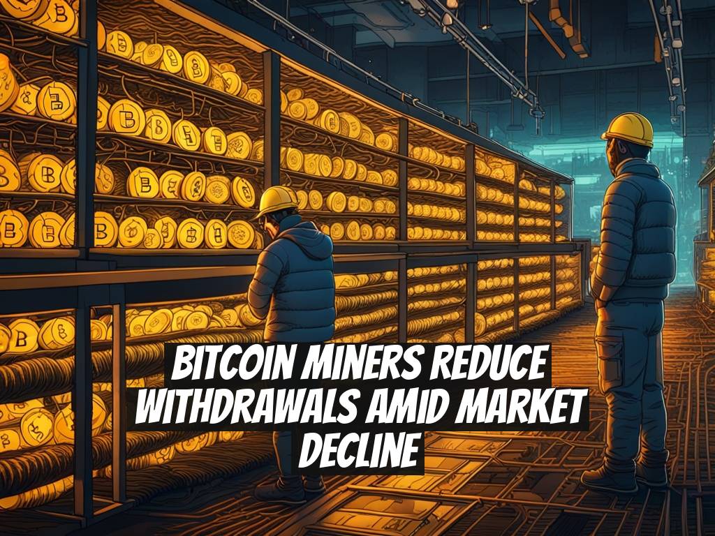 Bitcoin Miners Reduce Withdrawals Amid Market Decline