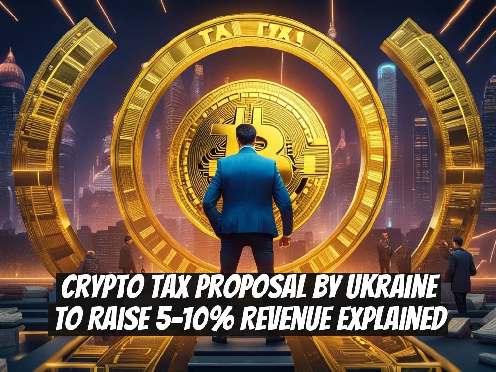 Crypto Tax Proposal by Ukraine to Raise 5-10% Revenue Explained