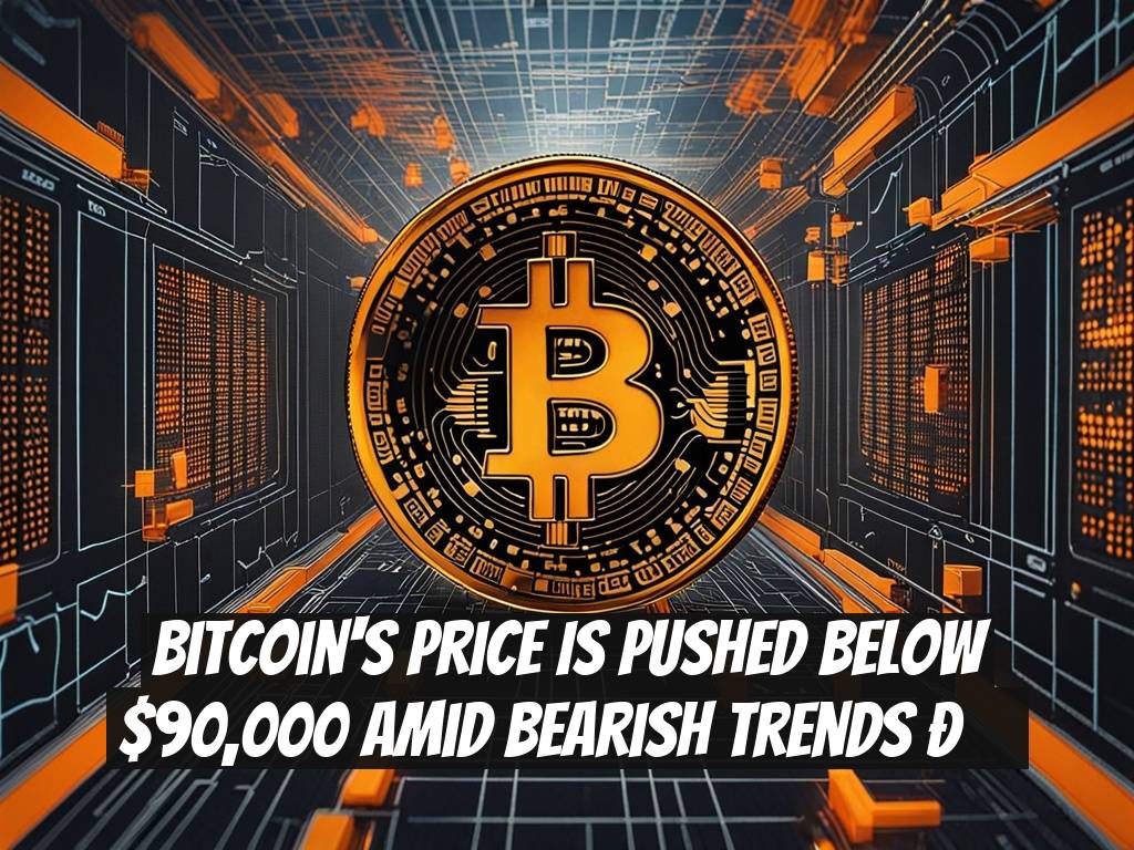 Bitcoin's Price Is Pushed Below $90,000 Amid Bearish Trends ?⚡️