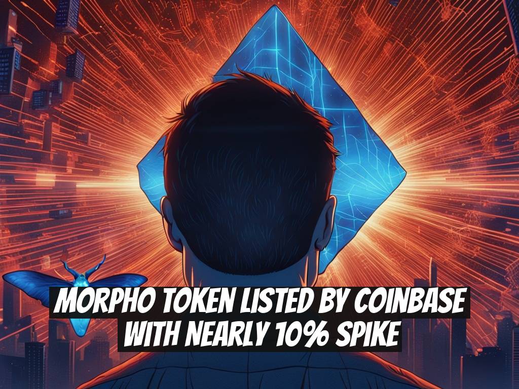 Morpho Token Listed by Coinbase with Nearly 10% Spike