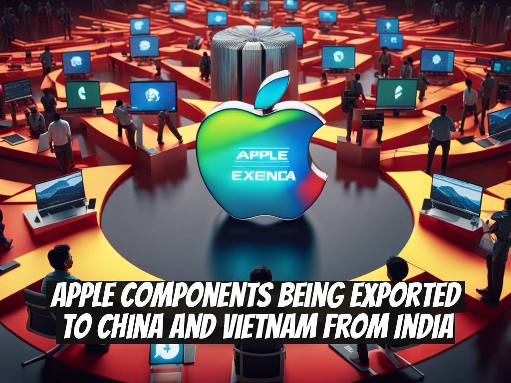Apple Components Being Exported to China and Vietnam from India