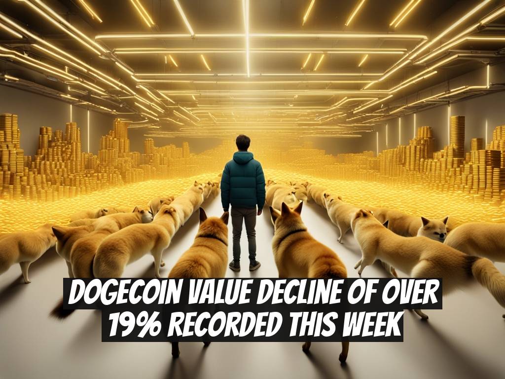 Dogecoin Value Decline of Over 19% Recorded This Week