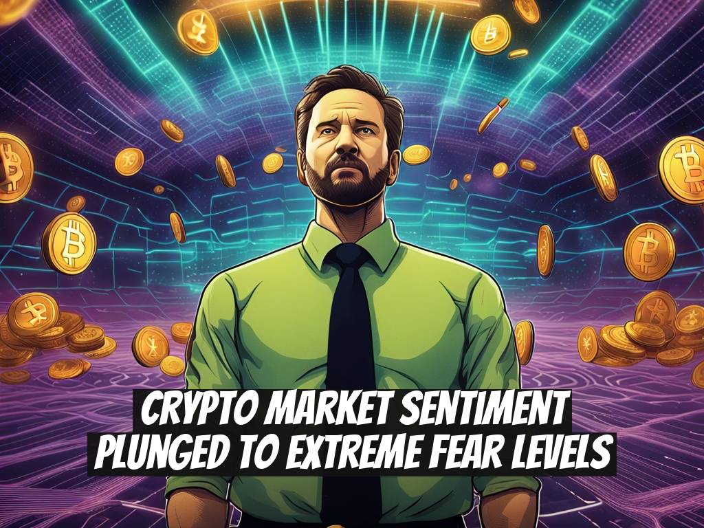 Crypto Market Sentiment Plunged to Extreme Fear Levels