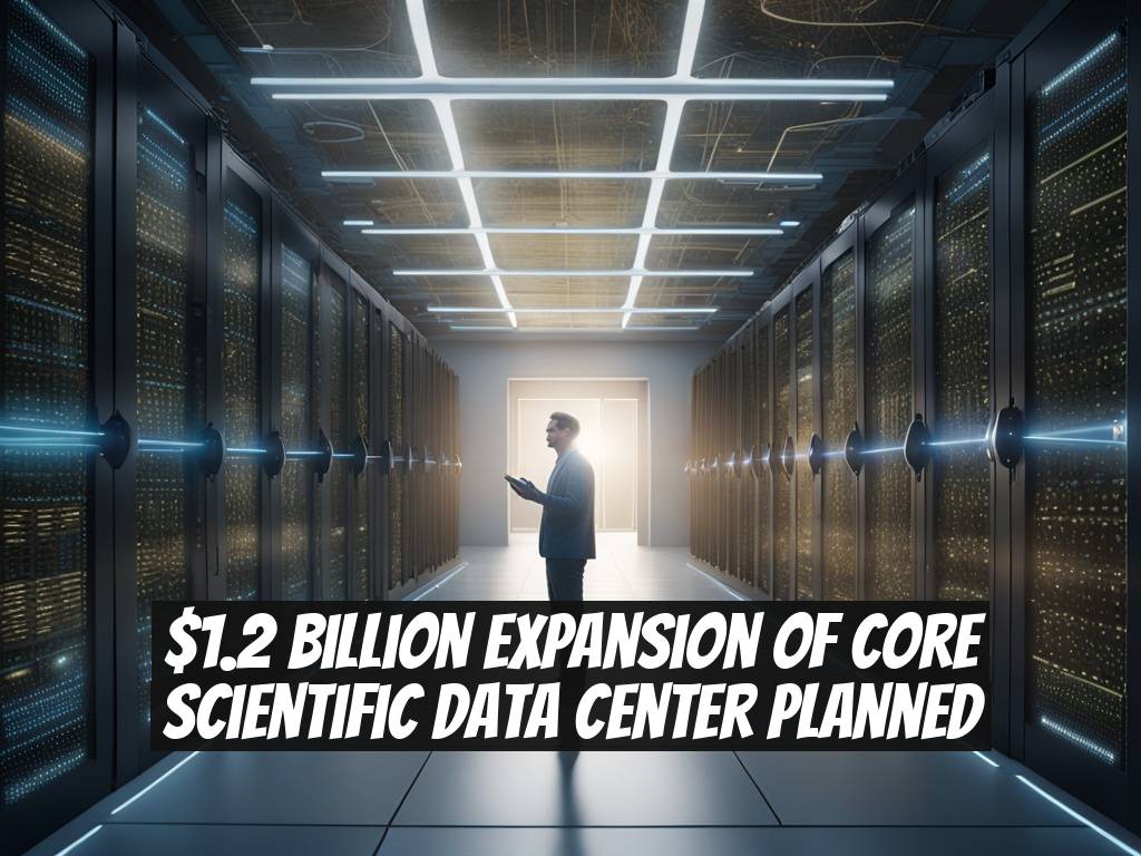 $1.2 Billion Expansion of Core Scientific Data Center Planned