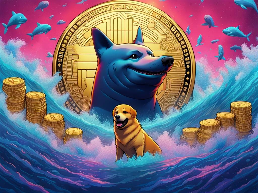 110 Million DOGE Accumulated By Whales As Price Moves ??