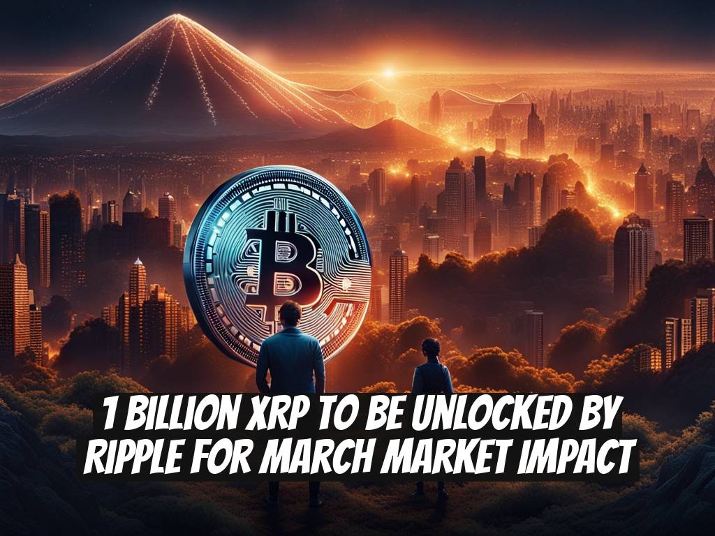 1 billion XRP to be unlocked by Ripple for March market impact