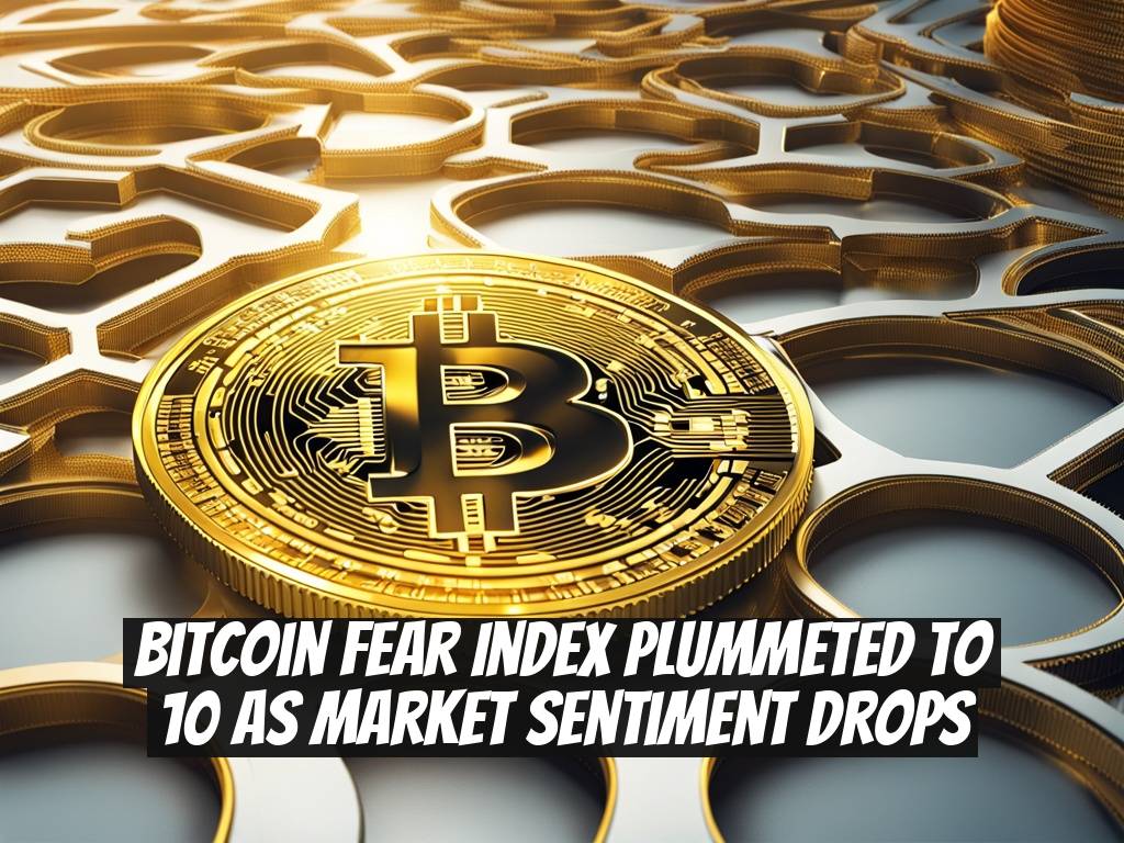 Bitcoin Fear Index Plummeted to 10 as Market Sentiment Drops