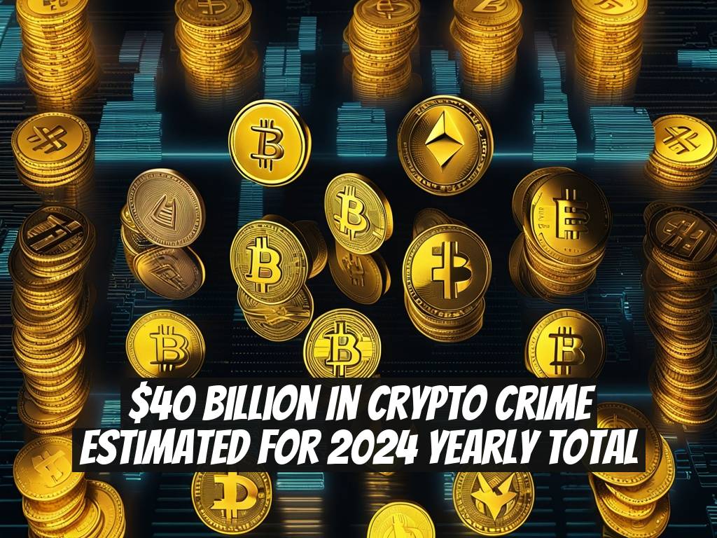 $40 Billion in Crypto Crime Estimated for 2024 Yearly Total