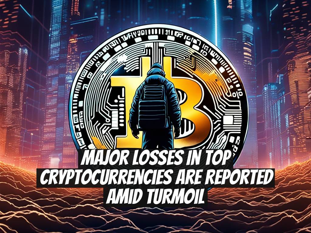 Major Losses in Top Cryptocurrencies Are Reported Amid Turmoil