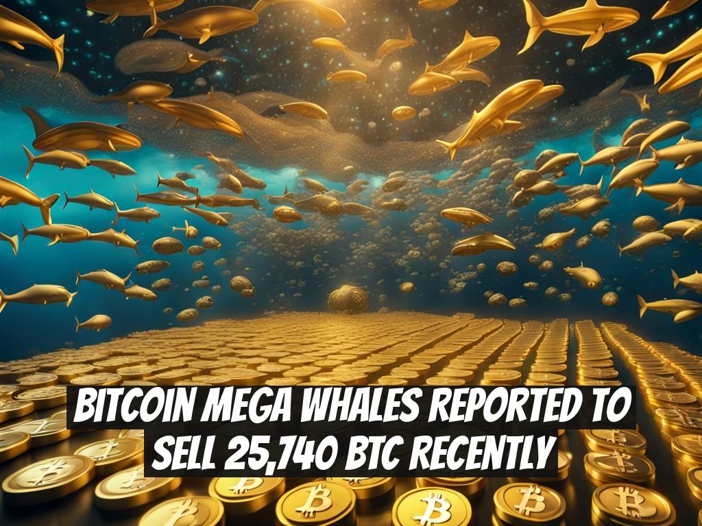 Bitcoin Mega Whales Reported to Sell 25,740 BTC Recently