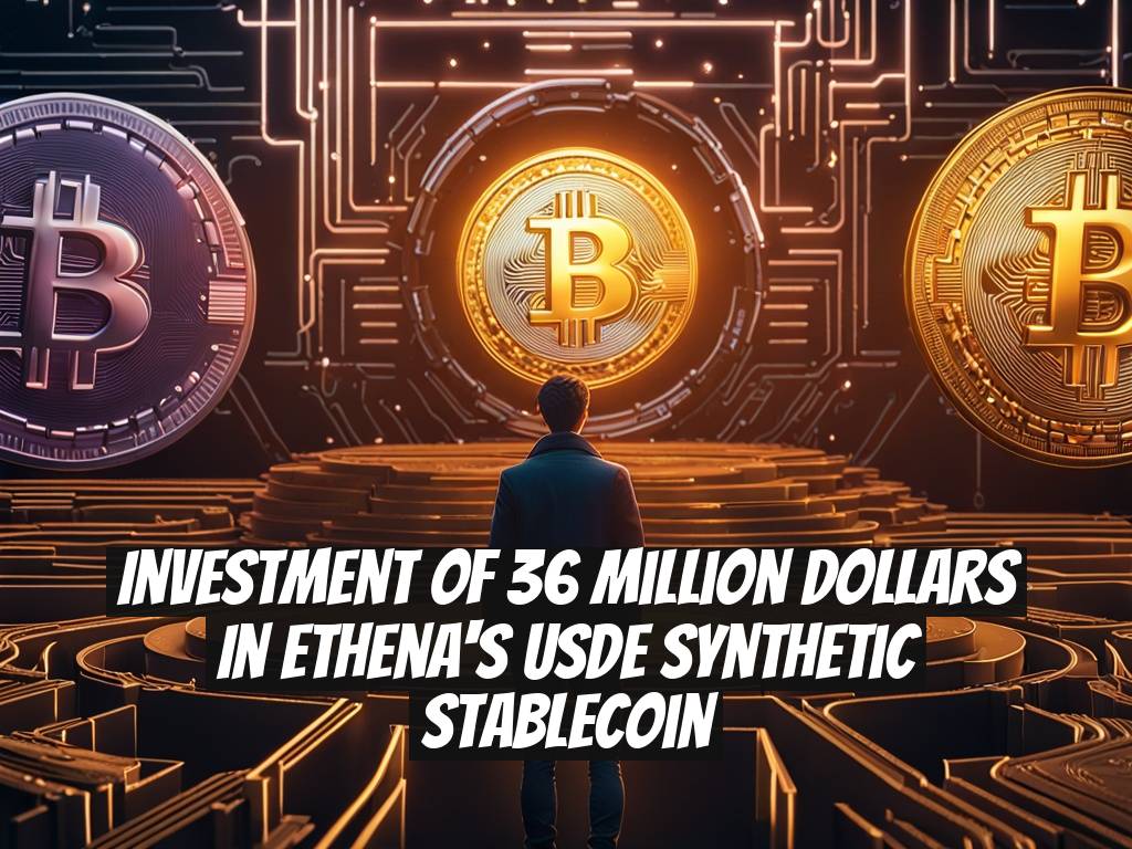 Investment of 36 Million Dollars in Ethena's USDe Synthetic Stablecoin