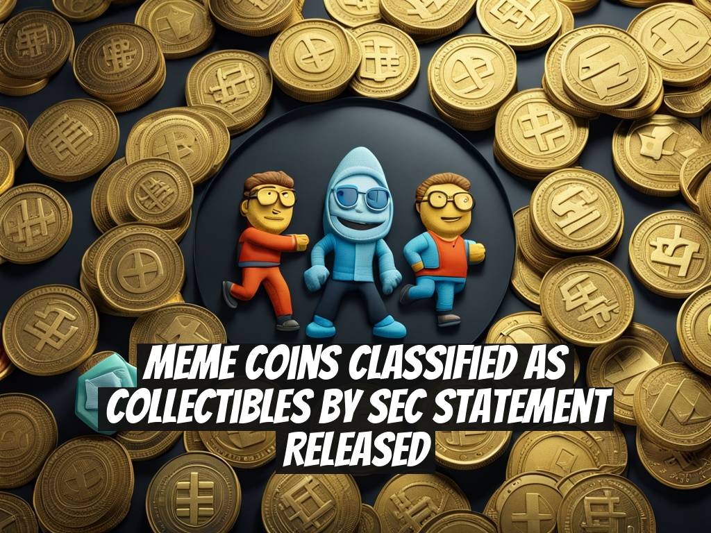 Meme Coins Classified as Collectibles by SEC Statement Released