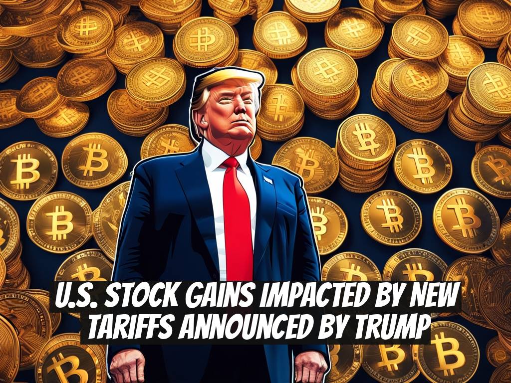 U.S. Stock Gains Impacted by New Tariffs Announced by Trump