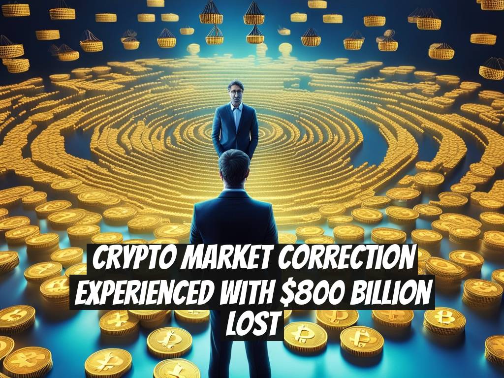 Crypto Market Correction Experienced with $800 Billion Lost