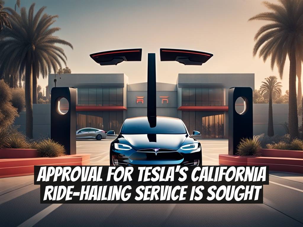Approval for Tesla’s California Ride-Hailing Service Is Sought