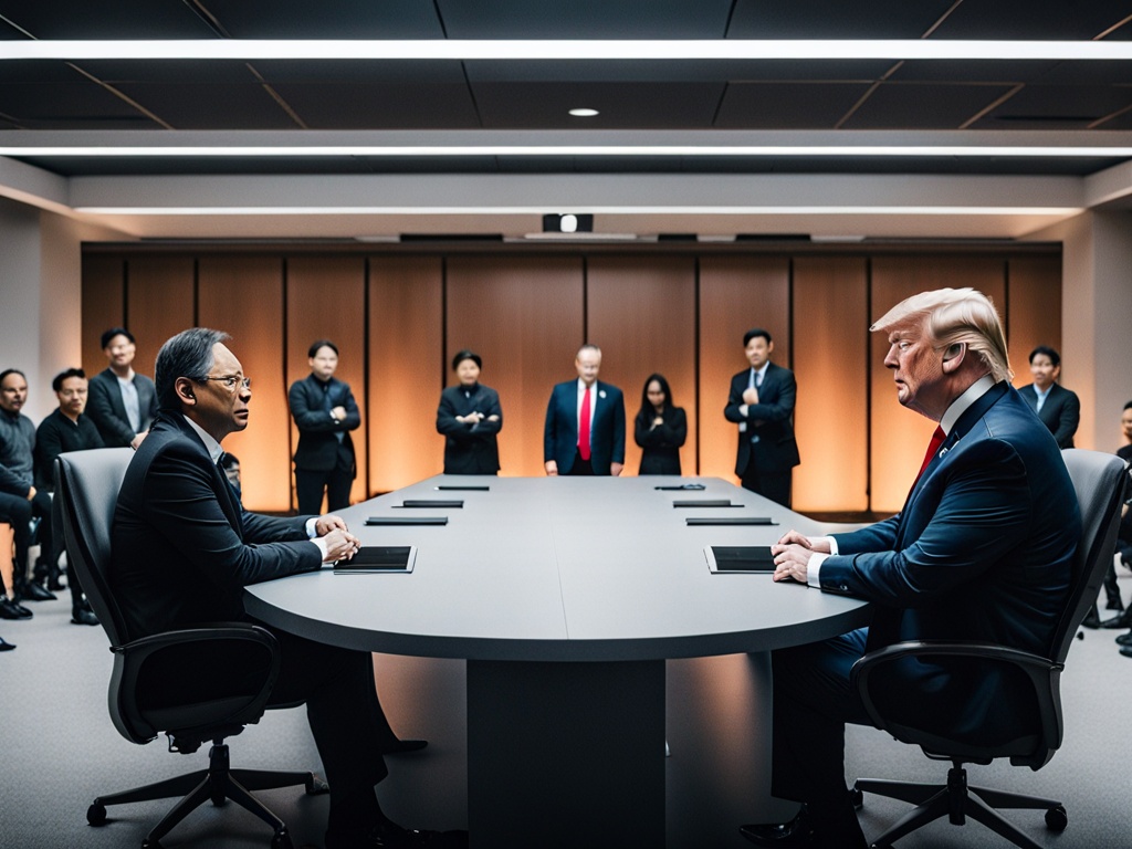 Critical Meeting Between Trump and Nvidia CEO Sparks AI Debate ??