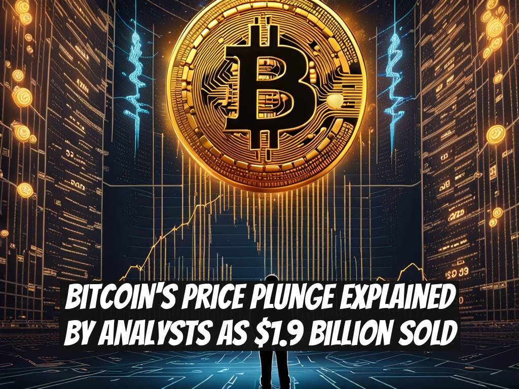 Bitcoin's Price Plunge Explained by Analysts as $1.9 Billion Sold