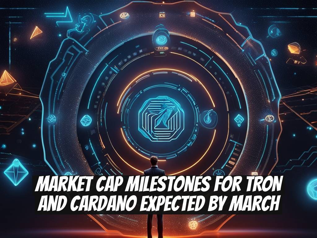 Market Cap Milestones for TRON and Cardano Expected by March
