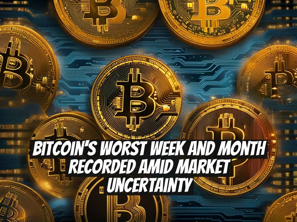 Bitcoin's Worst Week and Month Recorded Amid Market Uncertainty