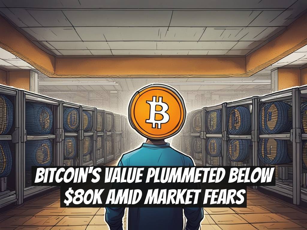 Bitcoin's Value Plummeted Below $80K Amid Market Fears