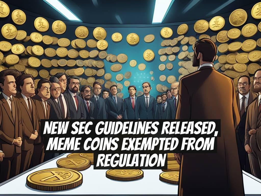New SEC Guidelines Released, Meme Coins Exempted from Regulation
