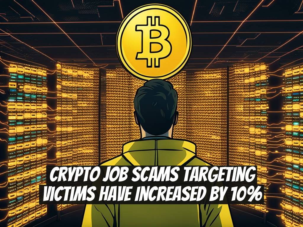 Crypto Job Scams Targeting Victims Have Increased by 10%