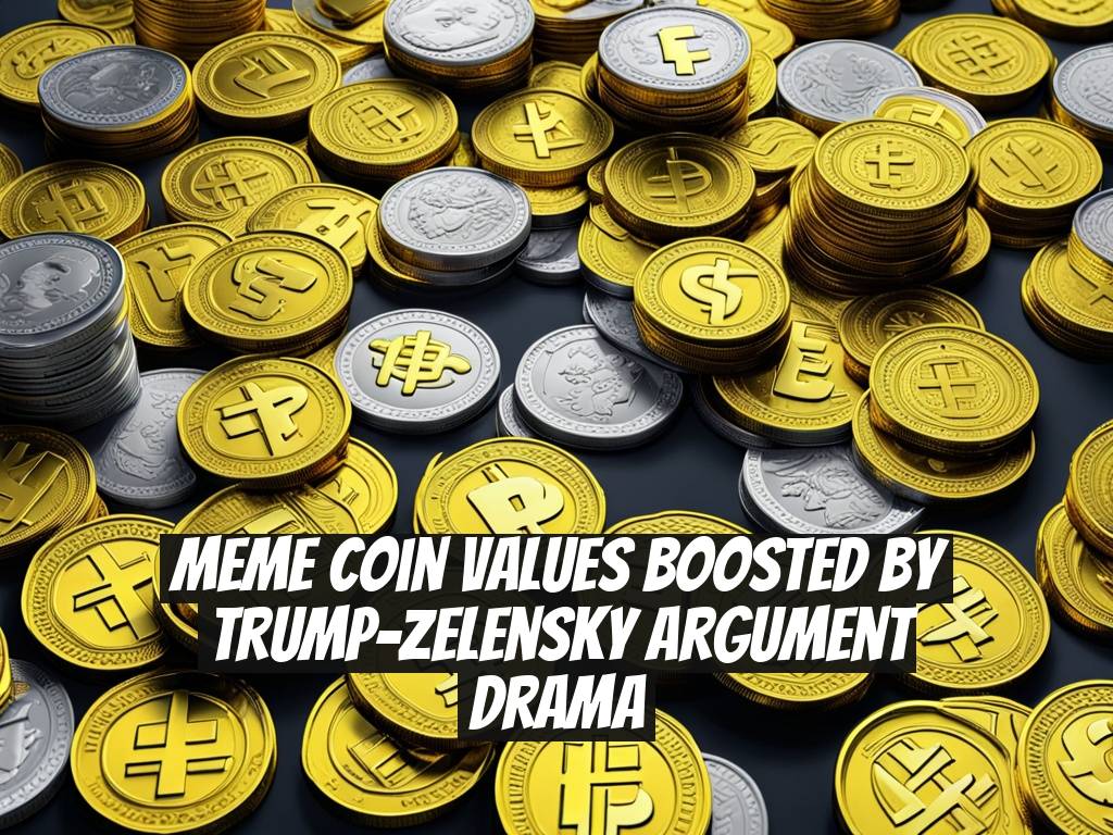 Meme Coin Values Boosted by Trump-Zelensky Argument Drama