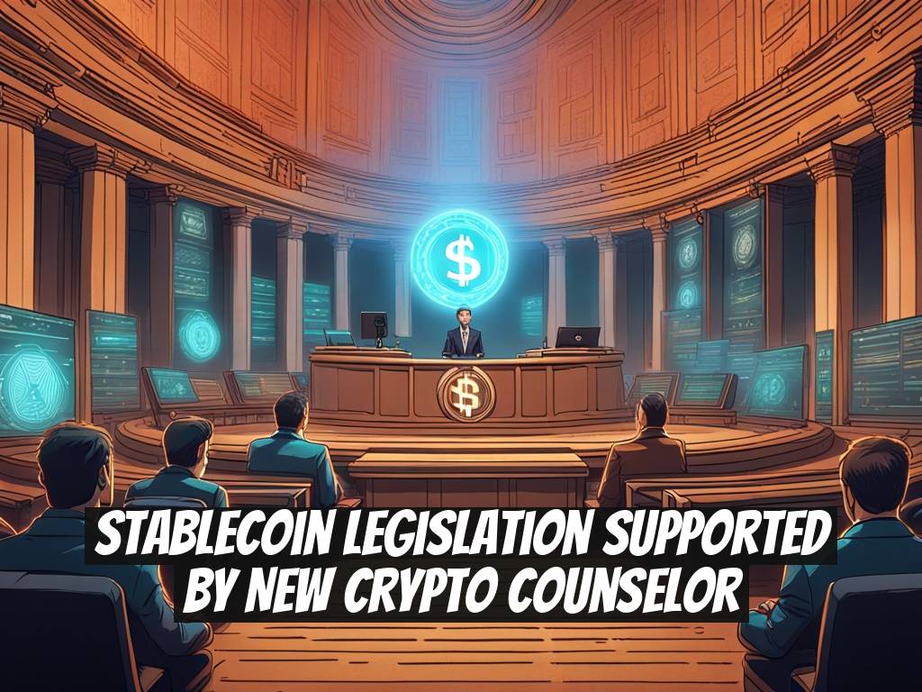 Stablecoin Legislation Supported by New Crypto Counselor