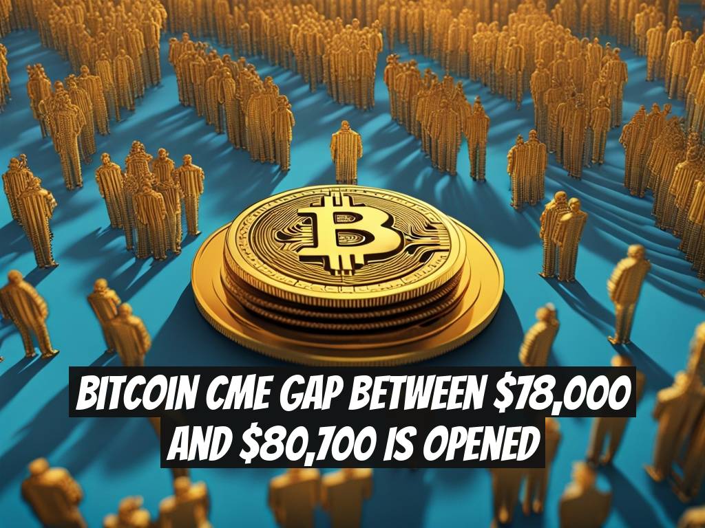 Bitcoin CME Gap Between $78,000 and $80,700 Is Opened