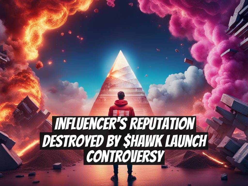 Influencer's Reputation Destroyed by $HAWK Launch Controversy