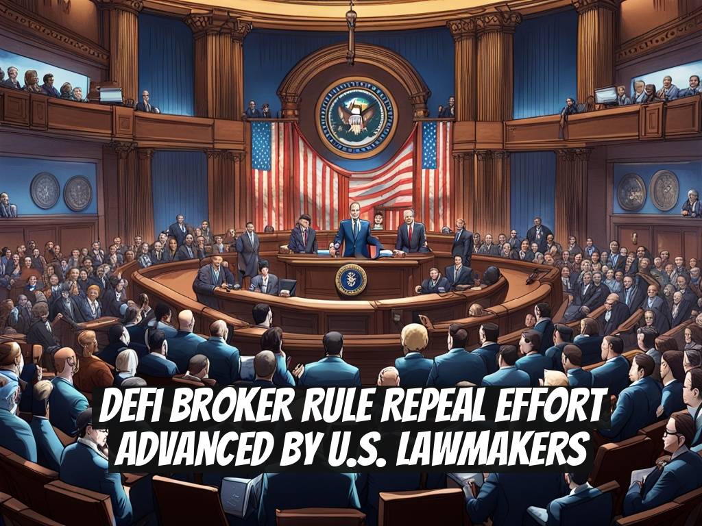 DeFi Broker Rule Repeal Effort Advanced by U.S. Lawmakers