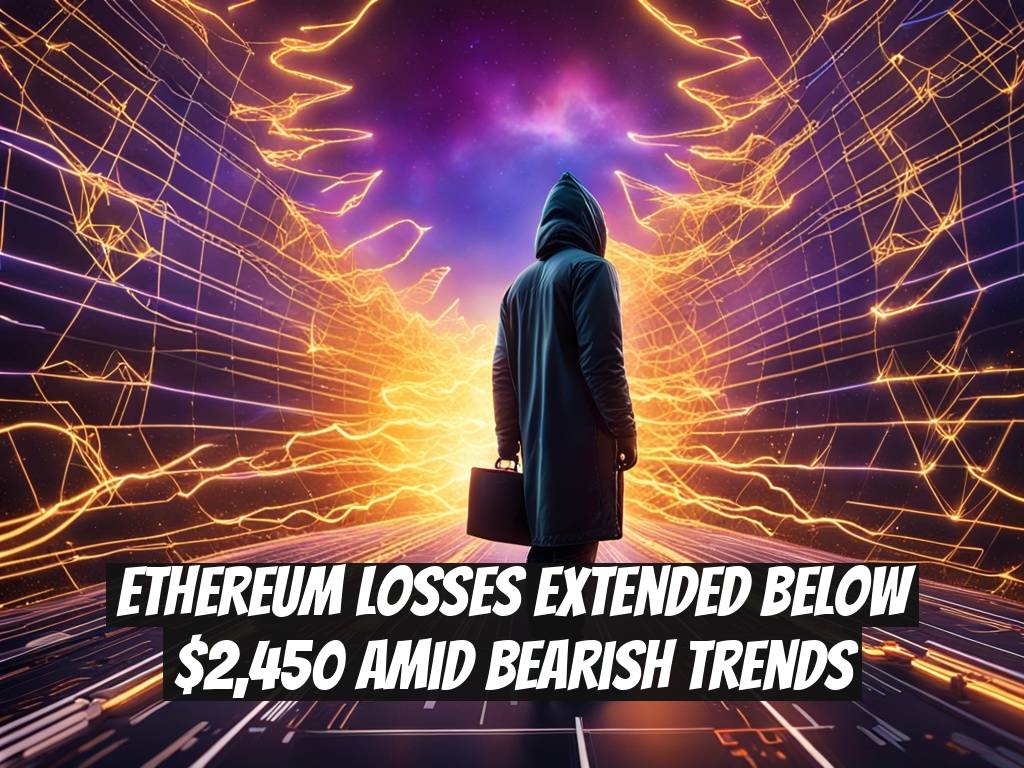 Ethereum Losses Extended Below $2,450 Amid Bearish Trends