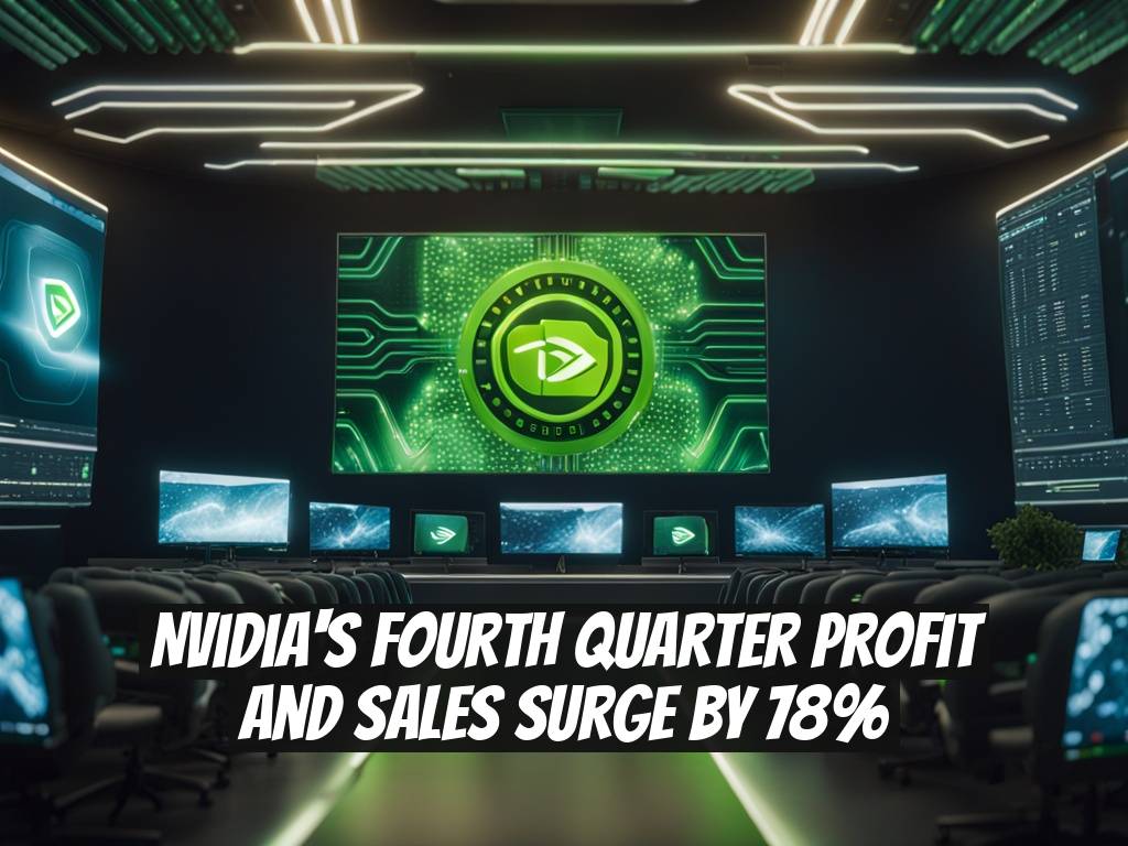 Nvidia's Fourth Quarter Profit and Sales Surge by 78%